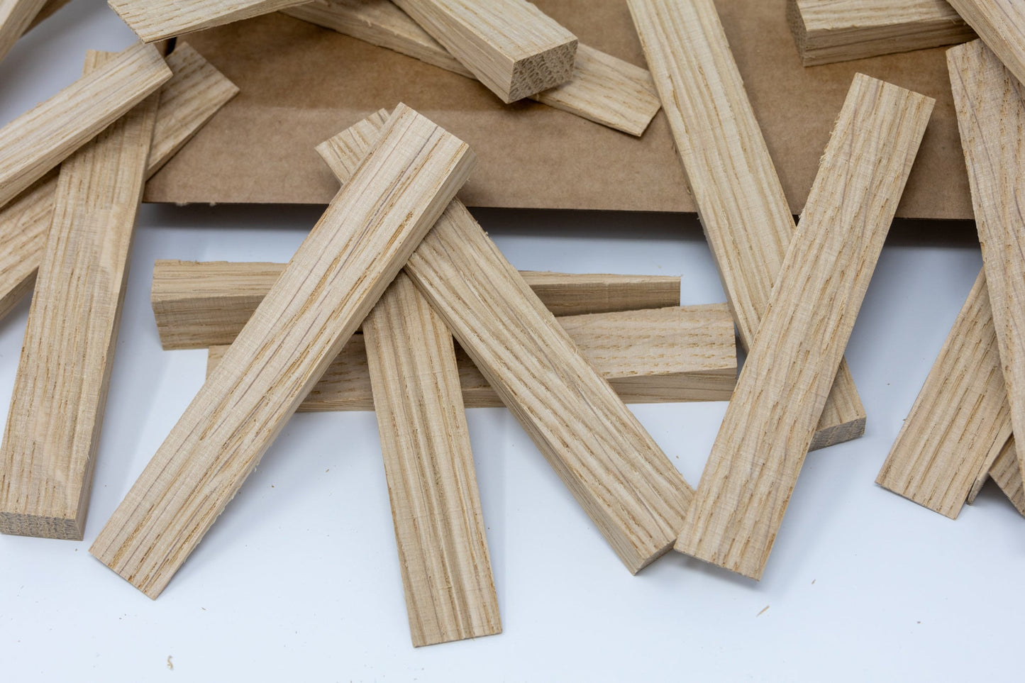 Oak Wedges wood grain