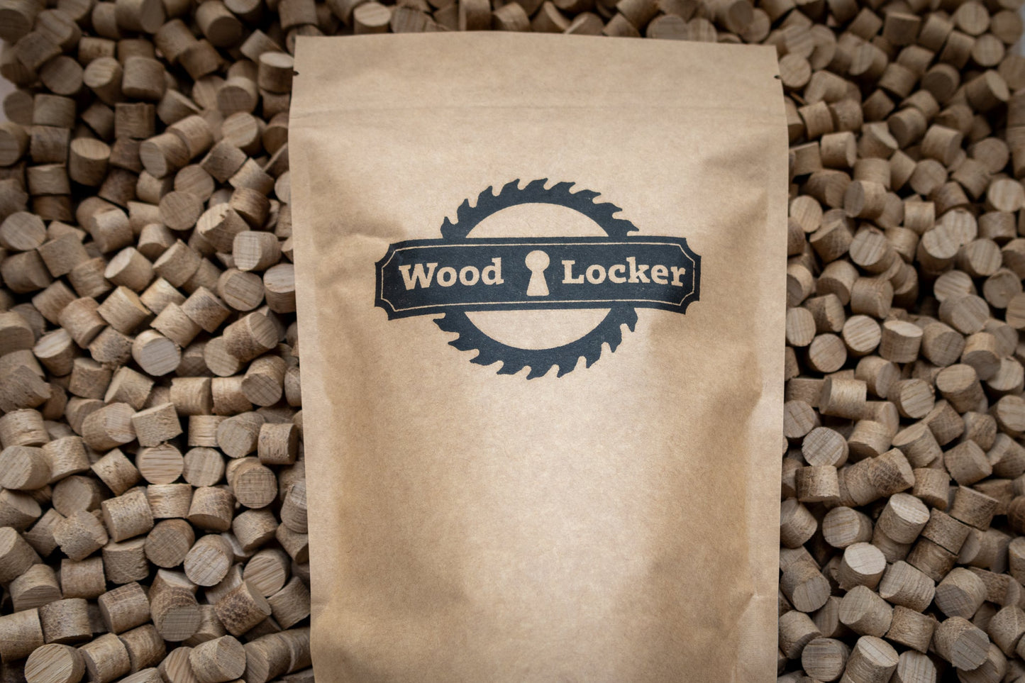 12mm Oak pellets with Wood Locker packaging